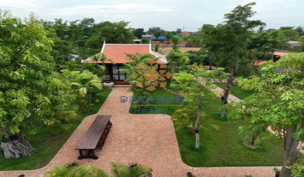 3 Bedrooms House for Rent In Siem Reap City-Svay Dangkum